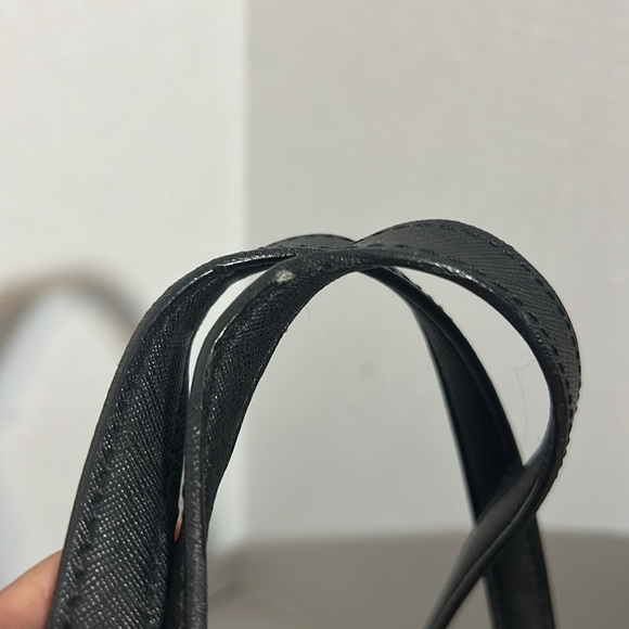 Michael Kors Black Saffiano Large Tote with Gold Accents - Picture 13 of 14